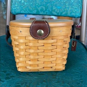 Longaberger Saddlebrook Basket NEVER BEEN USED